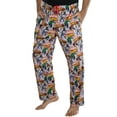 thumbnail image 5 of Marvel Comics Men's Avengers Stance Iron Man Captain America Hulk Thor Black Widow Lounge Sleep Pajama Pants, 5 of 5