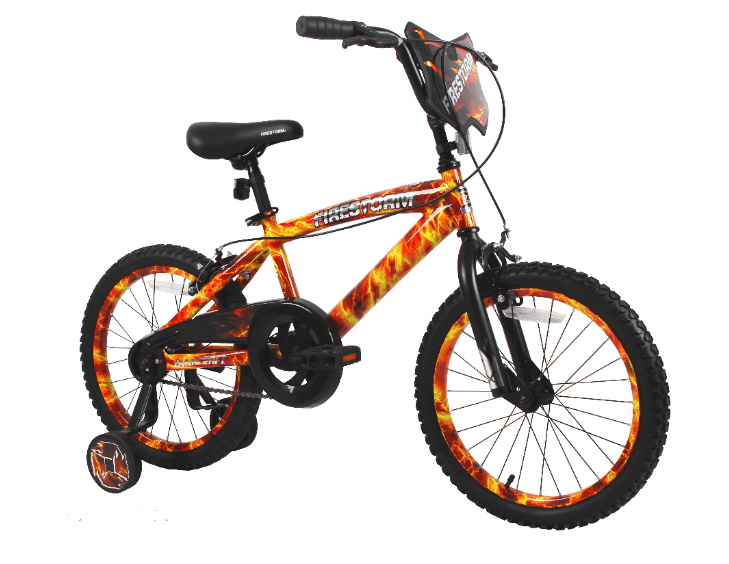 Dynacraft 18" Boys Firestorm Bicycle Bike Training Wheels for sale online