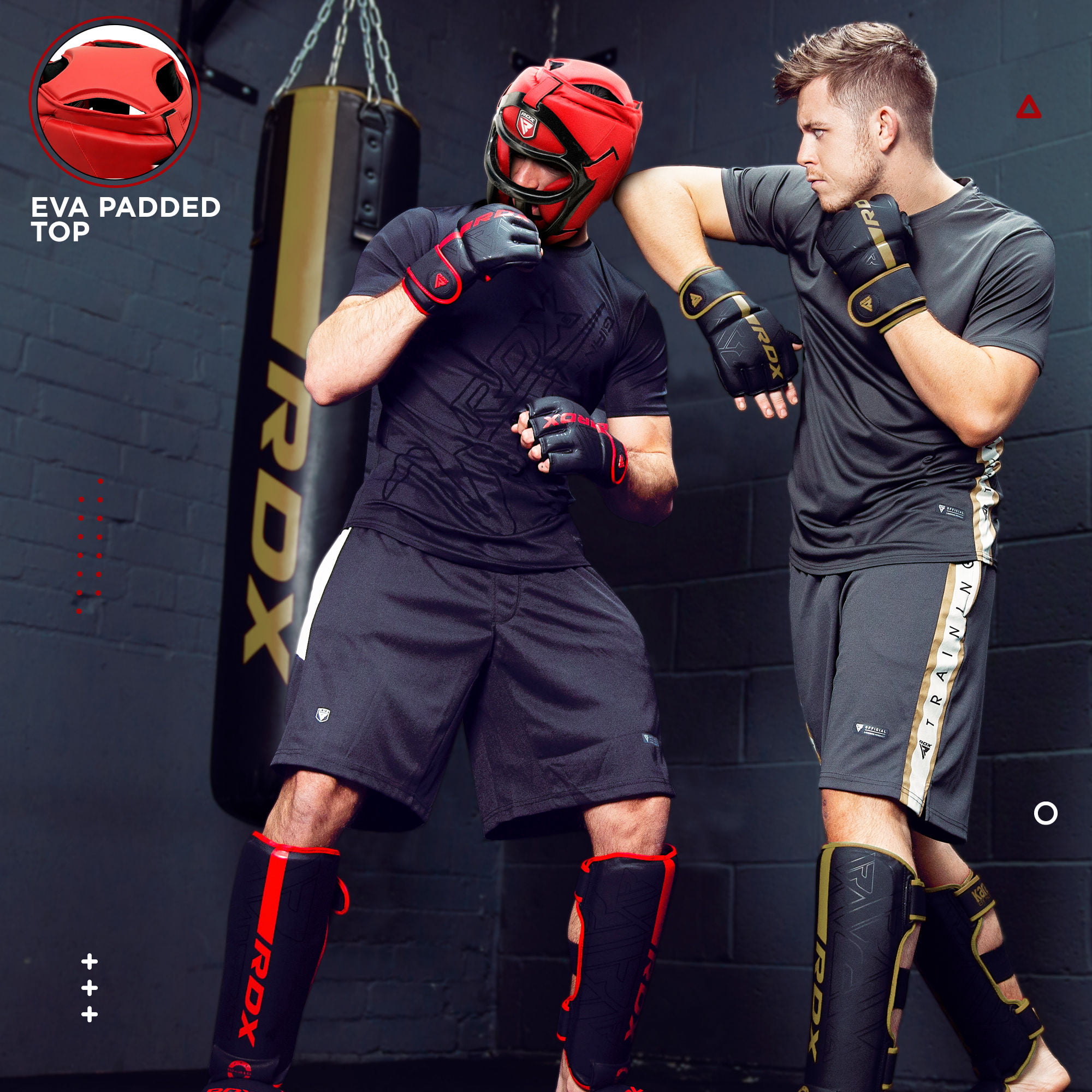 RDX MMA Head Guard With Boxing Gloves Karate Helmet Headgear Kick Muay Thai CA 