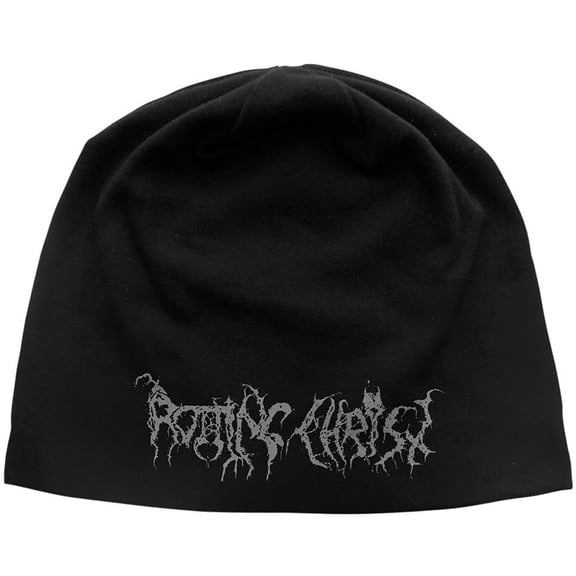 Men's Rotting Christ Logo Beanie Black
