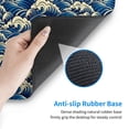 thumbnail image 5 of Xecao Japanese Water Wave for Waterproof Mouse Pad - Extended Contour Mouse Mat, Large Gaming Mousepad Laptop Keyboard Mat with Non-Slip Rubber Base, 5 of 8