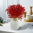 thumbnail image 5 of Babys Breath Artificial Flowers, Babys Breath Flowers Artificial Bulk, Real Touch Faux Babies Breath Gypsophila Bouquet for Wedding Floral Arrangement Party Decor Red, 5 of 5