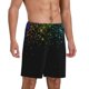 thumbnail image 2 of Fotbe Night Rainbow Sparkles Pantalones Cortos de Pijama para Hombre, Ropa de Dormir, Pantalones de Pijama Cortos para Hombre-XX-Large, 2 of 6