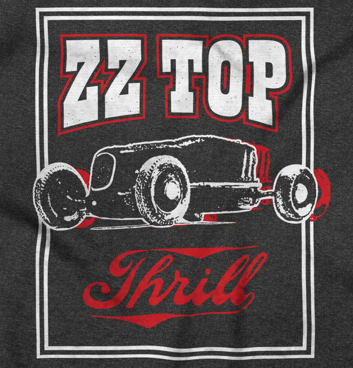 ZZ Top Thrill Official Concert 80s Women's T Shirt Ladies Tee Brisco Brands L - image 2 of 4
