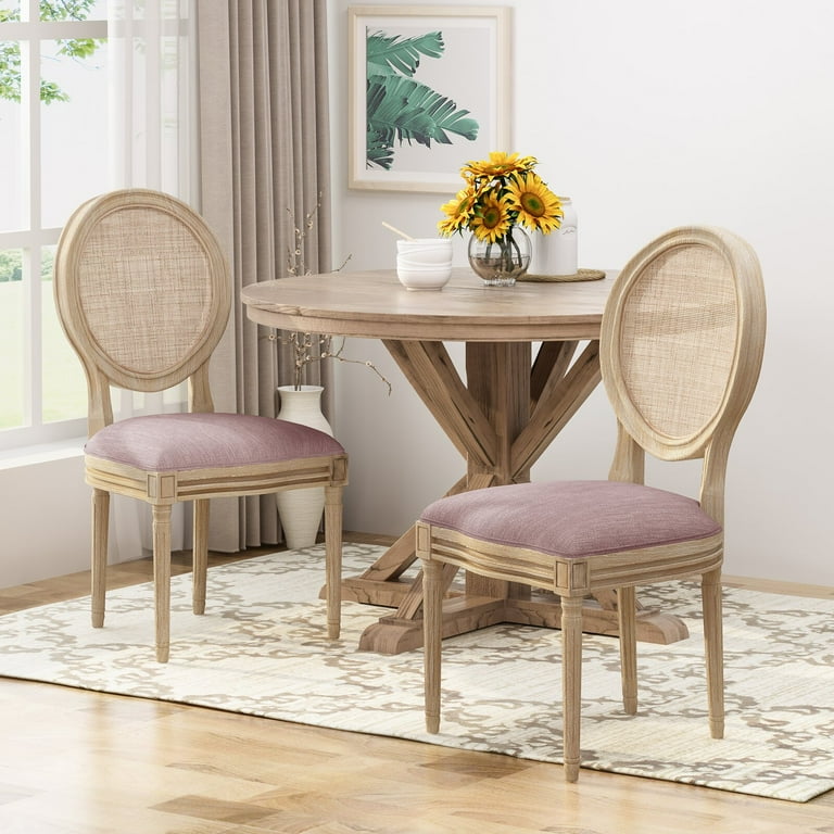 Evelina solid store wood dining chair