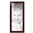 thumbnail image 2 of ArtToFrames 11" x 27" Matte Mahogany with Gold Accent Diploma Picture Frame, 11x27 inch Brown Wood Poster Frame (WOM-5109), 2 Pack, 2 of 6