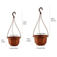 thumbnail image 2 of 14Pcs Plastic Flower Pot Chain Plant Basket Planter Holder Hanging Balcony Decor, 2 of 7