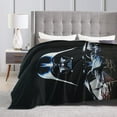 thumbnail image 5 of Ultra-Soft Micro Fleece Warm Darth Vader Blanket Throw Fluffy Fleece Blanket Decorative Quilt Four Seasons Lightweight For Couch Sofa Travel Camping Office 40"X30", 5 of 7