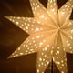 thumbnail image 4 of Lámpara de Escritorio Led Decorativa con Forma de Estrella | Ideal para Fiestas, Todo El Año, Plegable y Reutilizable, con Aberturas Caladas | 1 Colgante, 4 of 4
