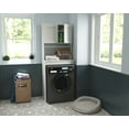 thumbnail image 2 of Inval America 2-Door Engineered Wood Laundry Cabinet in Washed Oak, 2 of 7