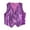 Purple, variant on Kids Boys Girls Sequins Waistcoat Sleeveless V neckline Hi𝗉-Ho𝗉 Jazz Dance Party Stage Performance Jacket Vest Costume