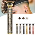 thumbnail image 2 of Cortadora de pelo T9 con vibración para hombres, cabezal de aceite recargable para cortar y usar en casa, 2 of 5