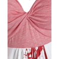 thumbnail image 3 of Tamaño más Giro de las notas musicales de vestir de manga larga Rosegal Vestidos casuales de talla grande, 3 of 5