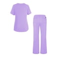 thumbnail image 2 of Adar Active Classic Scrub Set For Women - Crossover Top and Multi Pocket Pants, 2 of 7