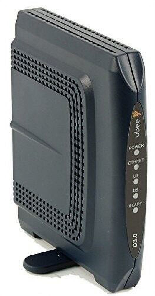 New Ubee U10C035.30 DOCSIS 3.0 Cable Modem Router WIFI 3 Ports - Black - image 1 of 1