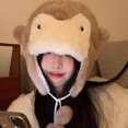 thumbnail image 7 of Jiibva Cute Cartoon Penguin Plush Earmuffs Hat Winter Furry Hat for Ladies Outdoor, 7 of 7