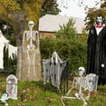 thumbnail image 6 of 36" Posable Halloween Skeleton Decorations,Human Bones for Halloween Party with Movable Joints,for Haunted Houses, Front Lawn, Graveyard Props, 6 of 7