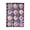 D, variant on wznxdo 12 Pieces of 6cm Christmas Ball Decorations Christmas Ball Painted Gift Box Set Christmas Tree Hanging Ornaments Holiday Party and Wedding Setting Supplies