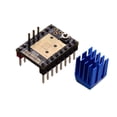 thumbnail image 2 of BIGTREETECH TMC2208 V3.0 Stepper Motor Driver Stepstick with Heatsink Cable STEP/DIR and UART Mode 3D Printer Parts Compatible with SKR V1.3 V1.4 MKS GEN Ramps 1.4 Control Board, 2 of 7