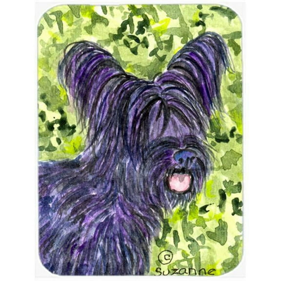 Carolines Treasures SS8718LCB Skye Terrier Glass Cutting Board Large, 12H x 16W, multicolor