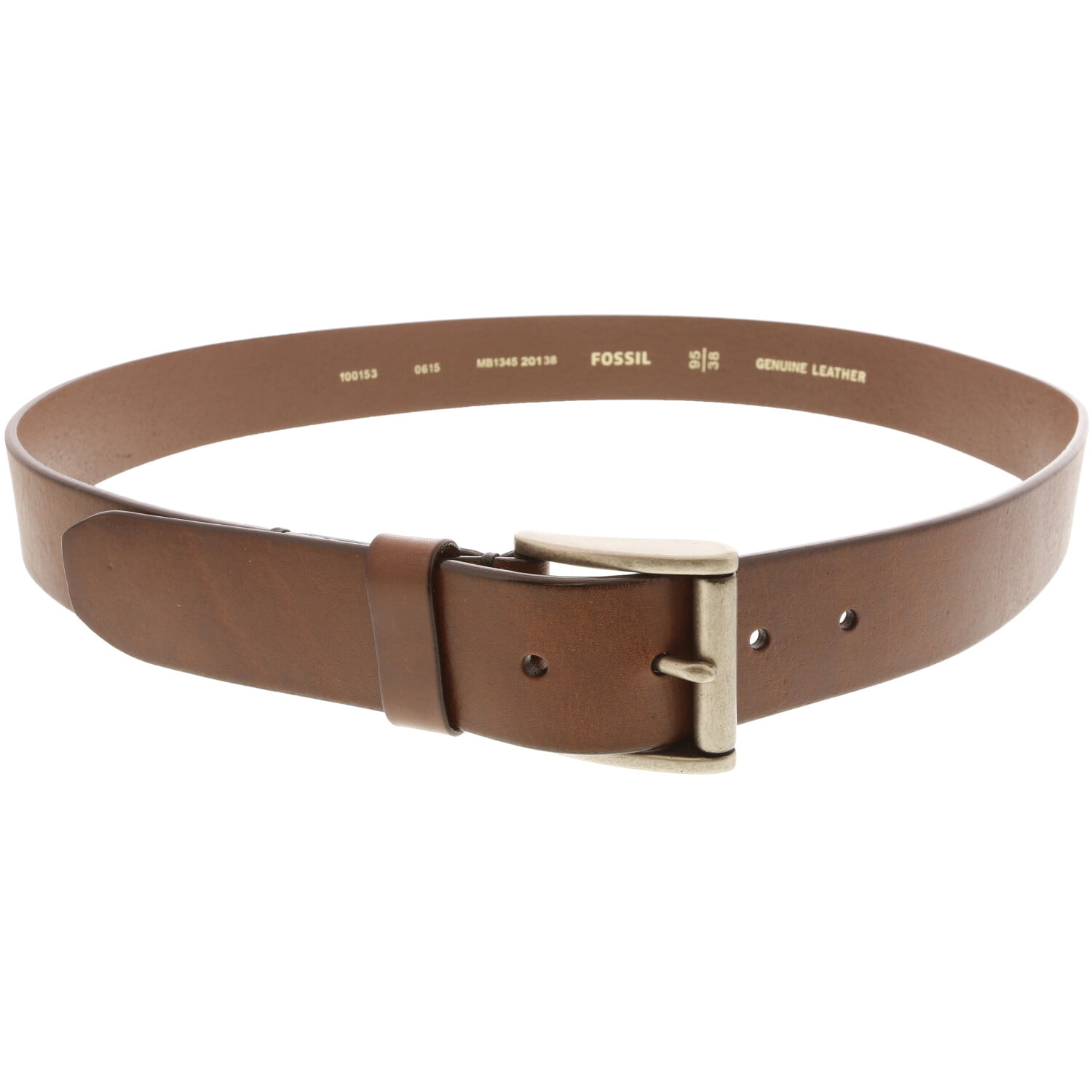 Fossil Men's Dark Brown Dacey Belt - 42 