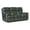 Green, variant on Beaumont Lane Power Sofa with Power Headrest in Green Leather