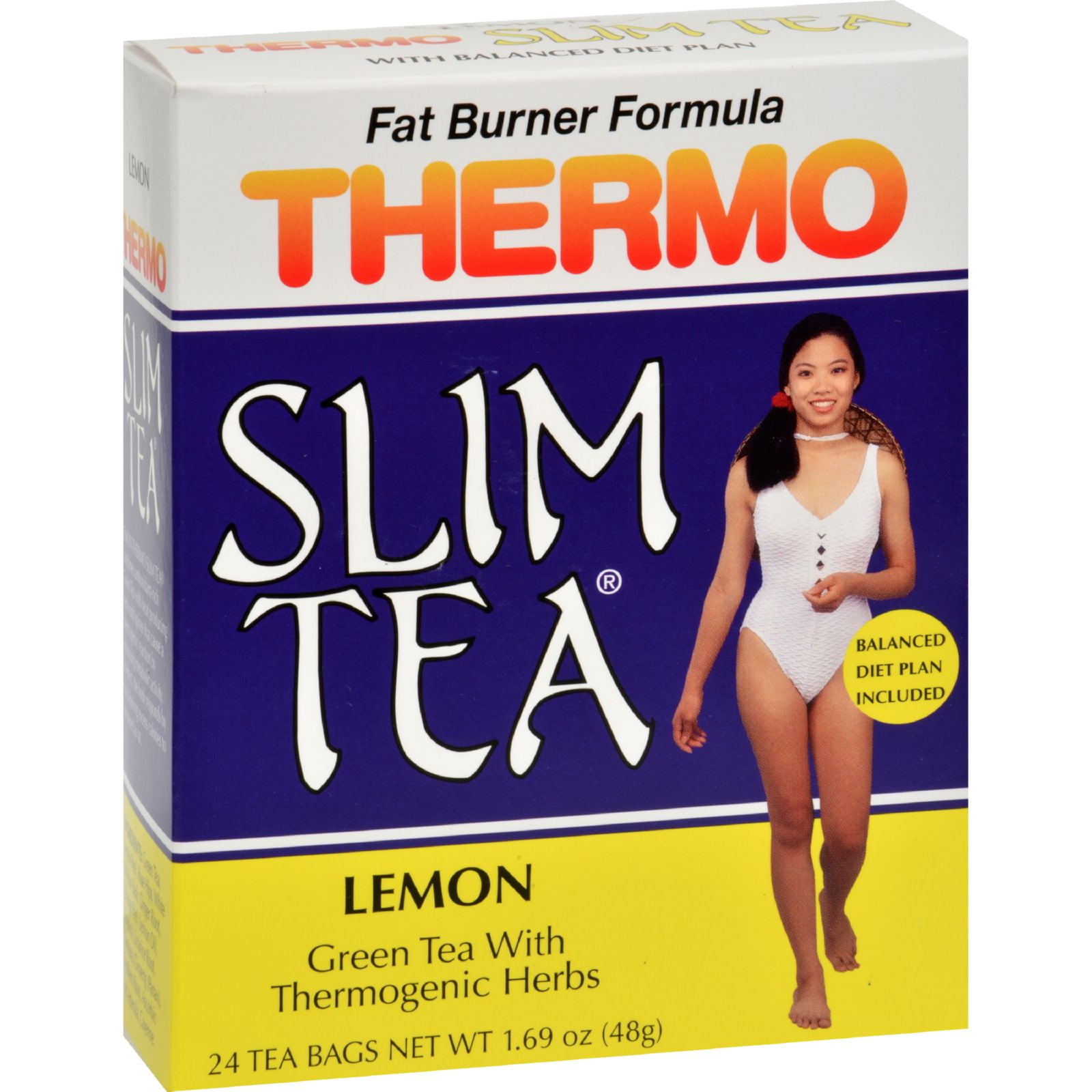 Hobe Labs Thermo Slim Tea Lemon 24 Tea Bags