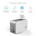 thumbnail image 3 of Pure Enrichment MistAire Travel - Ultrasonic Cool Mist Water Bottle Humidifier with Auto Shut-Off, Mood Light, Fold-Out Leg, and Storage Bag for Portable Use at Home, Office, Hotel, and More, 3 of 7