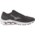 thumbnail image 6 of Mizuno Women's Wave Inspire 18 Running Shoe, Size 9, Black-Silver (9073), 6 of 8