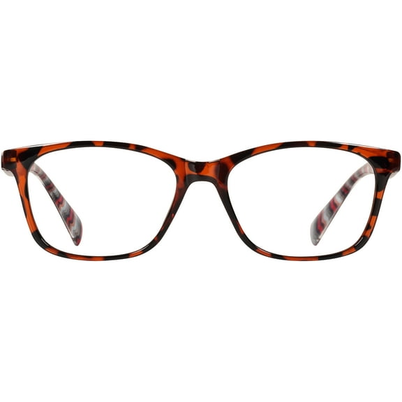 EV1 Sawyer Tortoise Reading Glasses with Case (Powers: 1.25-3.00)