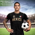 thumbnail image 2 of Mexico Soccer Jerseys Men, Mexican Jersey Soccer, Jersey De Mexico, Mexico National Team Soccer Jersey, Short Sleeve Football Shirt, Casual Sport Training Uniform for Adult and Kids, 2 of 13