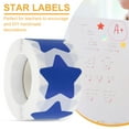 thumbnail image 4 of Etiquetas de Estrella Uxcell Rollo Autoadhesivas Etiquetas de Recompensa para Suministros de Maestros de Aula y Manualidades DIY Azul 1.5", 4 of 6
