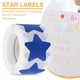 thumbnail image 4 of Etiquetas de Estrella Uxcell Rollo Autoadhesivas Etiquetas de Recompensa para Suministros de Maestros de Aula y Manualidades DIY Azul 1.5", 4 of 6