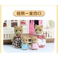 thumbnail image 1 of Simulation Forest Rabbit Family Kawaii Doll DIY Playset Mini Rabbit Bear Figure Toy Dolls Kids Gifts, 1 of 1