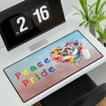 thumbnail image 3 of Peace Love Pride Ragdoll with Rainbow Sunglasses LGBT LGBTQ+ Desk Mat Full Keyboard Mouse Pad Cat Lover Kitten Owner Gifts Idea Large Mousepad - 01004, 3 of 5
