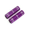 BMX Cycling Bike Bicycle 3/8 inch Axle Aluminum Alloy Footrest Foot Pegs Pair Purple