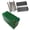 Green, variant on 12V 7Ah Battery Case Lithium Battery Enclosure Empty Box with Integrated Injections Molding for Superior Seal