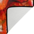 thumbnail image 5 of Dreamtimes Orange Pumpkins Autumn Area Rug 72x48in Fall Red Golden Pumpkin Non-Slip Floor Carpet Comfort Floor Mats for Indoor Living Dining Room and Bedroom Area, 5 of 5