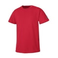 thumbnail image 1 of Champion Mens Basic Tee, M, Scarlet, 1 of 4