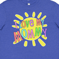 thumbnail image 4 of Inktastic I Love My Mommy Sun and Rainbow Letters Youth T-Shirt, 4 of 5