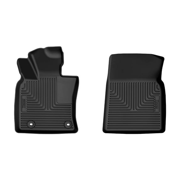 Husky Liners 18261 Weatherbeater Floor Mats Fit 2025 Toyota Camry Front Row Liners 2pc Black
