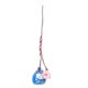 thumbnail image 2 of Japanese Luck Cat Hanging Decor Ceramic Pendant for Backpack Key Phone Purse, 2 of 4