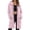 X246 Light Pink, variant on Glisme Women Hoodie Zip Solid Color Long Sleeve Hooded T-Shirts Autumn Comfortable Women Sweatshirt Size 3XL Army Green