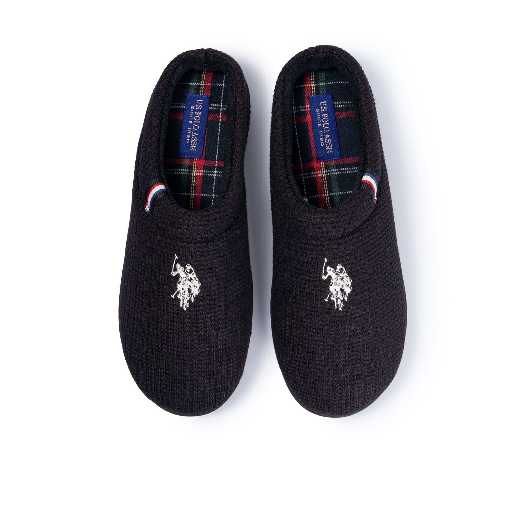 Mens USPA Knitted Scuff Slipper