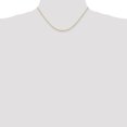 thumbnail image 2 of 14k Yellow Gold 16 Inch 1.5mm Rope Chain Necklace Pendant Charm, 2 of 9