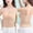 Beige, variant on V Neck Lace Camisoles with Built in Bra for Women Padded Tank Tops Spaghetti Strap Bralette Cami Crop Top Sexy Party Club Everyday Sleeveless Undershirt White One Size