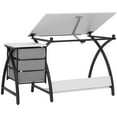 thumbnail image 2 of Studio Designs Comet Center Plus Drawing Table with Padded Stool 2 Piece Set (36" Wide Adjustable Top), 2 of 20