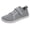 Grey, variant on Wide Toe Box Running Shoes for Kids Boys Girls Non-Slip Leisure Sports Sneakers Comfortable Rope Skipping Walking Shoes Wide Fit Shock Absorption Design