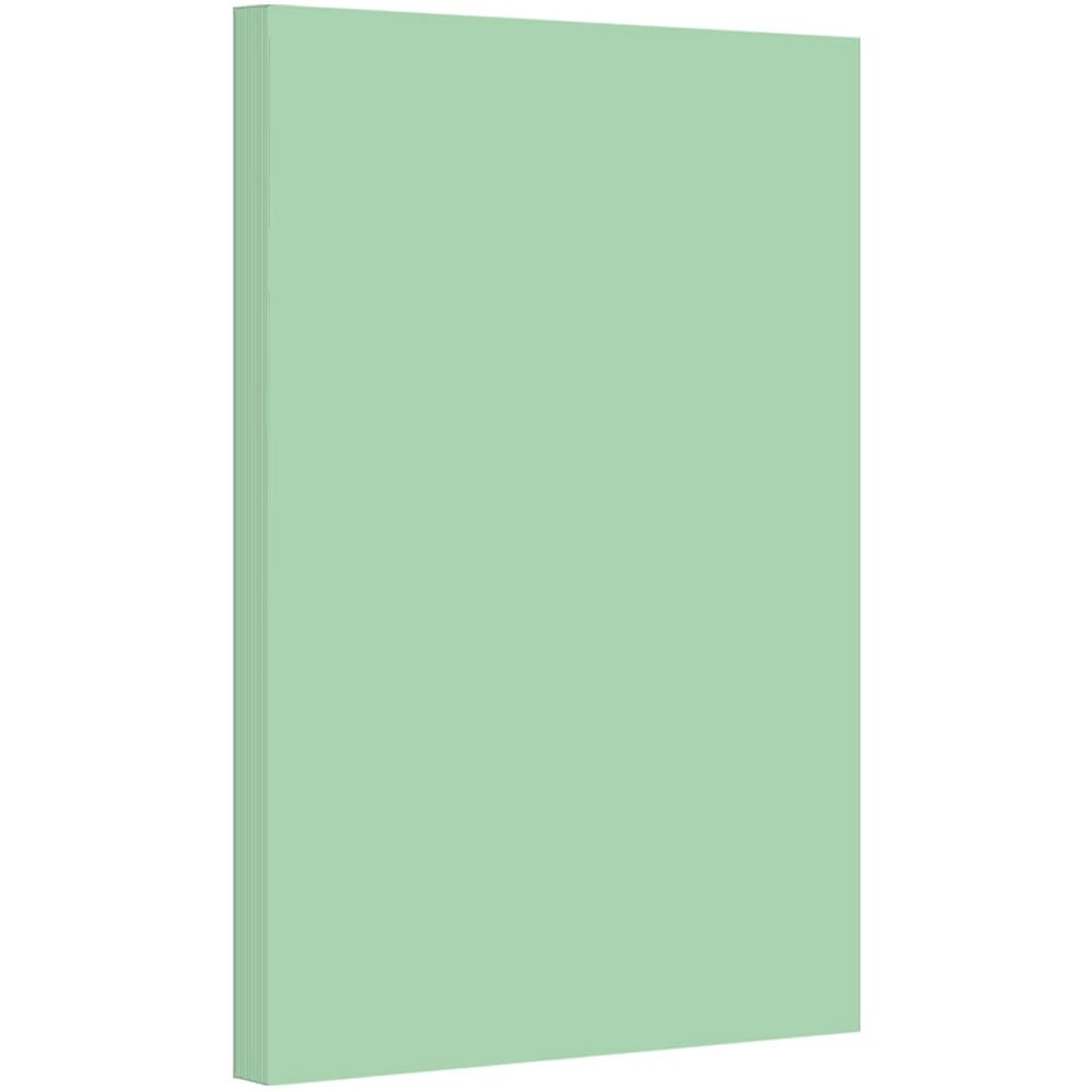 Green Pastel Color Paper 20lb. Size 8.5 X 14 Legal/Menu Size 500