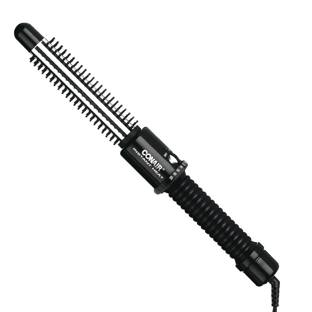 Conair Instant Heat Swivel Cord Steel 0.75" Hot Air Brush, Black